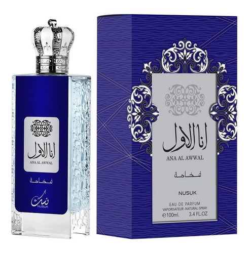 Perfume Ana Al Awwal Blue Nusuk Eau Parfum, 100 Ml