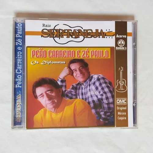 Cd Peao Carreiro E Ze Paulo E Peao Carreiro E Praense Dose Dupla original  Lacrado