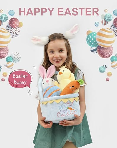 Canasta De Pascua Mi Primera Canasta De Pascua Jgo Peluche R
