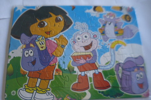 Rompecabezas De Dora La Exploradora 40 Piezas 