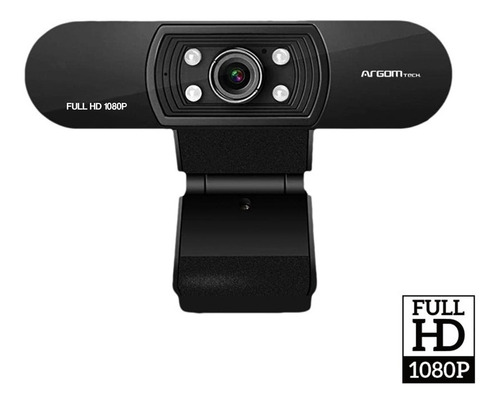 Cámara Web Argom Tech Cam 50 Hd 1080p Con Microfono Usb 
