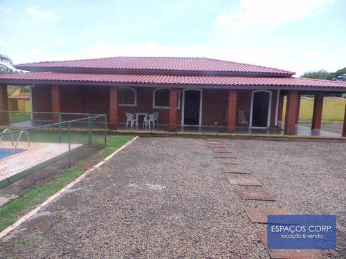 Belíssima Chácara À Venda, Em Condomínio Fechado, Totalmente Mobiliada, Condomínio Vitassay, Boituva. - Ch0014