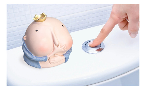 Stinking - Escultura De Niño Sujetándose La Nariz - Primitiv