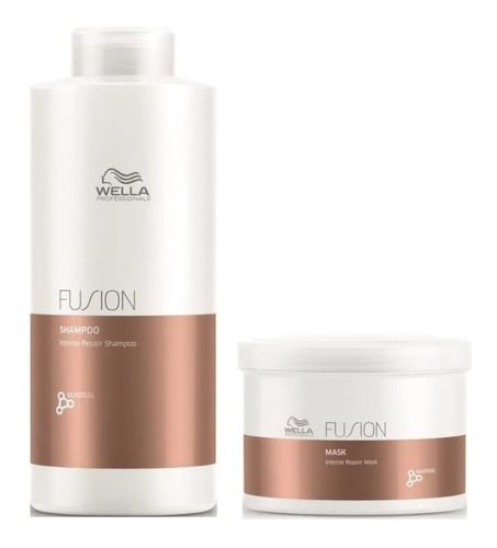 Shampoo 1000ml+ Mascarilla 500ml Fusion Repair Intensa Wella