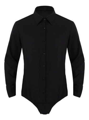 Body De Una Sola Pieza Para Hombre, Cuello, Manga Larga, Bot