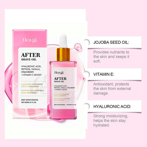 Aceite Para Después Del Afeitado De Fresa Y Vainilla Para Mu