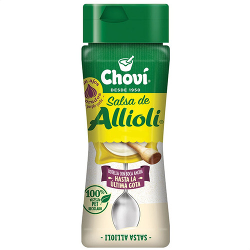 Salsa Chovi Allíoli Sin Tacc X 250 Ml