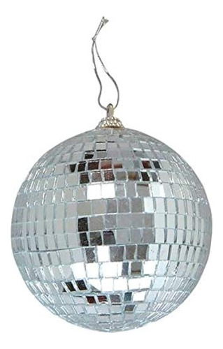 Rhode Island Novelty 4  Mirror Ball Toy Actividad Y Juego