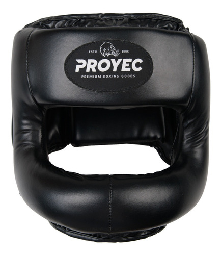 Cabezal Boxeo Proyec Barra Frontal Proteccion Menton Box
