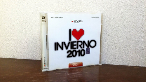 I Love Invierno 2010 - 2 Cd Mb Estado * Dj Dero David Guetta