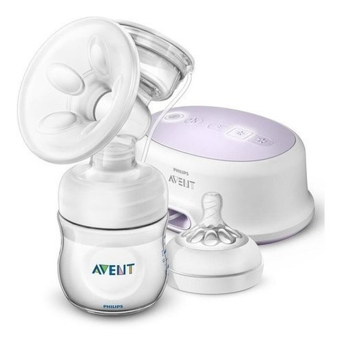 Extractor de leche eléctrico Philips Avent SCF332/31 blanco y lila