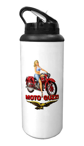 Botella Deportiva Termica Hoppy Motos R46