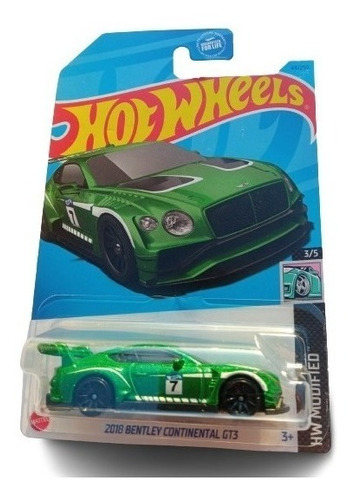 Hot Wheels 2018 Bentley Continental Gt3 Modified 2023