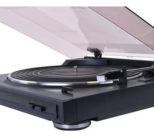 Denon Dp-29f Tornamesa Hi-fi Alemana Tocadiscos Retro Color Negro