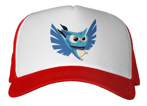 Gorra Owl Buho Lechuza Azul Blue Dibujo Art