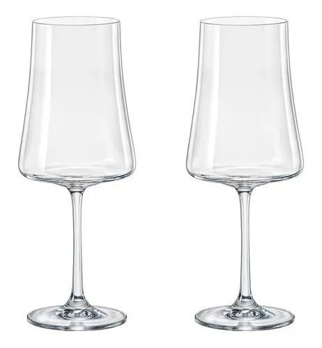 comprar Jogo 2 Taças De Cristal Para Água 560ml Linha Xtra Bohemia