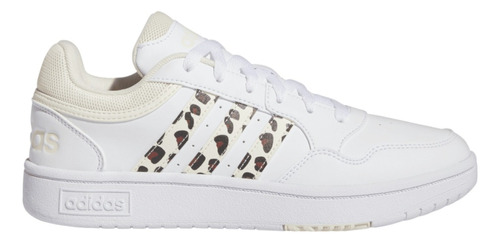 Tenis adidas Mujer Dama Casual Blanco Hoops 3.0 W