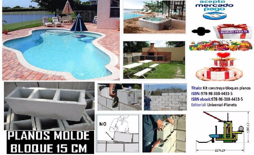 2x1 Pdf Fabríca Piscina, Jacuzzi, Parrillera+ Máquina Bloque