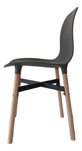 Silla Comedor Flia Hdc Group Turín Pack De 4 Sillas Gris Oscuro