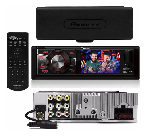 Pioneer Dvd Avh-7880av Rádio Usb Toca Cd Ford Ranger Câm Ré