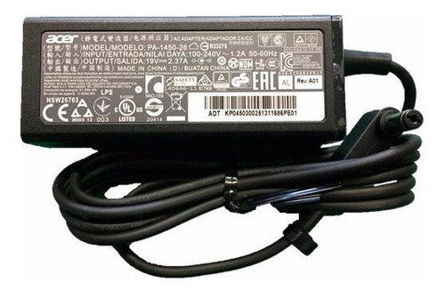 Cargador Acer (a) 19v 2.37a 45w Original                    