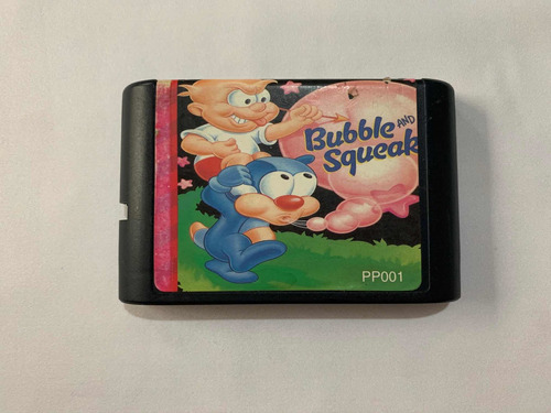 Bubble And Squeak Mega Drive Jogo Aventura Fita Cartucho (Recondicionado)