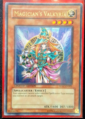 Yugioh Magician Valkyria Ultra Rare Sdsc