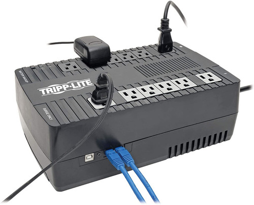 Ups Tripp-lite Avr750u De 750va 450w 12 Tomas Adsl Rj11 110v