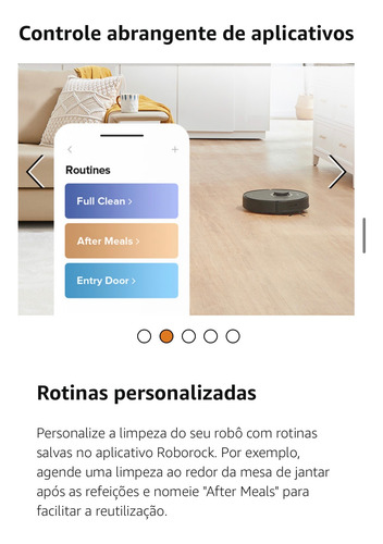 Aspirador Robô Roborock Q7 Max Q380rr 4.200 Pa, Mop Eletrô Preto