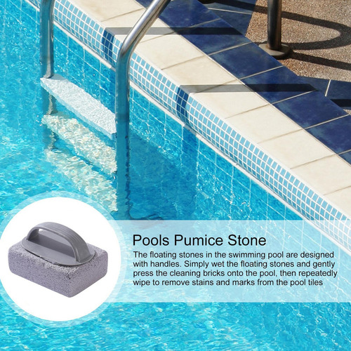 A Piedra Pómez Para Limpieza De Azulejos De Piscina Piedra