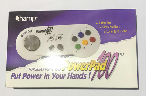 Joystick  Power Pad 100 Champ Modelo Hs-308 Súper Nintendo