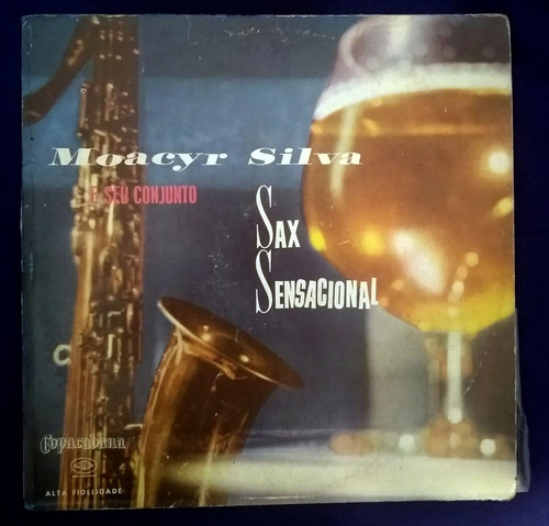 Moacyr Silva Sax Sensacional 1960 Brasil Lp