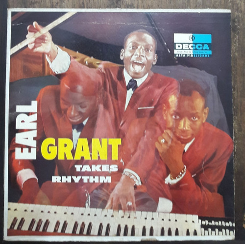 Lp Vinil (vg) Earl Grant Grant Takes Rhythm Ed Br 1959