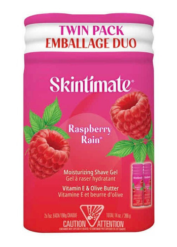Gel Afeitar Hidratante Skintimate Depilación Mujer Raspberry
