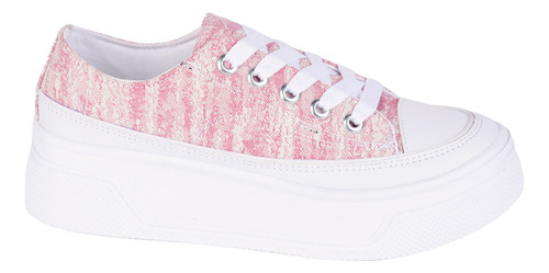 Tenis Casual Fratello Color Rosa Para Mujer 1011