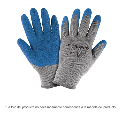 Guantes Poliéster Recubiertos Latex G Truper 15267 - 1 Pz