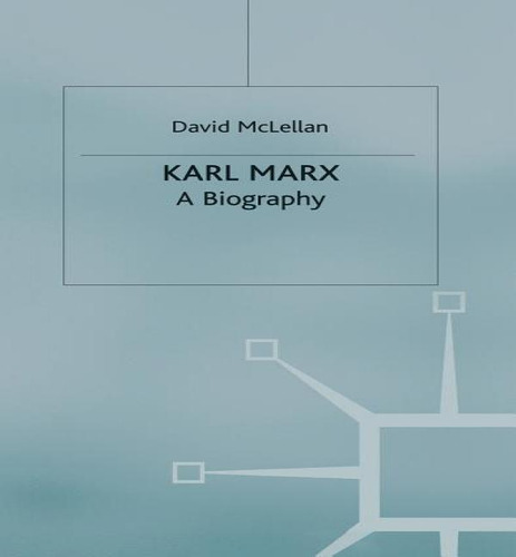 Libro Karl Marx 4th Edition : A Biography - David Mclellan