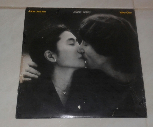 John Lennon Double Fantasy Yoko Ono Lp 1980 Press Usa Insert