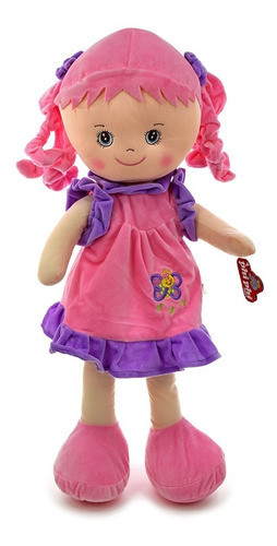 Muñeca De Peluche Con Musica 60cm - Phi Phi Toys