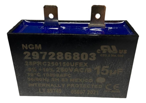 Capacitor Nevera 15mf Frigidaire Electrolux Original 