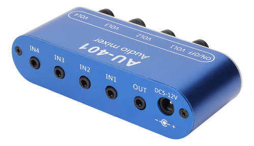 Amplificador Diy, Minimezclador Estéreo, 4 Entradas Y 1 Sali