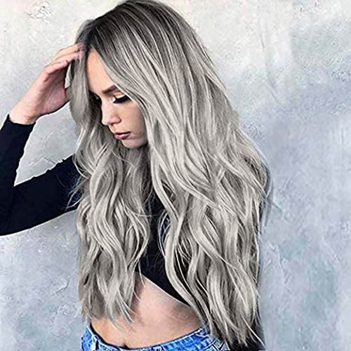 Pelucas Gradient Para Mujer, Holgadas, Onduladas, Rizadas, N