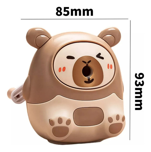 L 2025 Sacapuntas For Niños Con Forma De Capibara