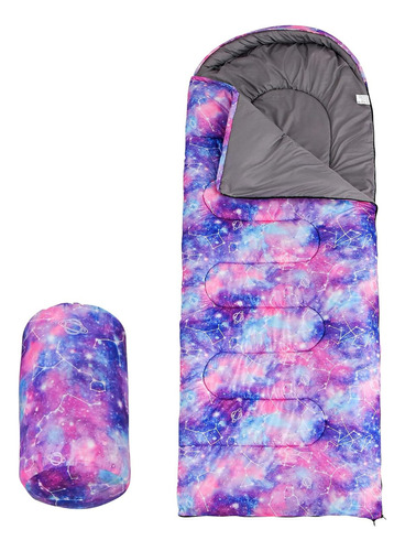 Saco De Dormir Para Acampar Galaxy Space Impreso En 3d, P