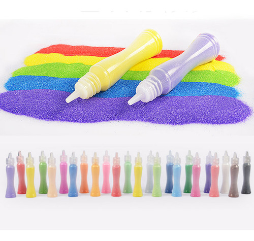 Coloring Sand Painting Paper Drawing Set Children Diy Art