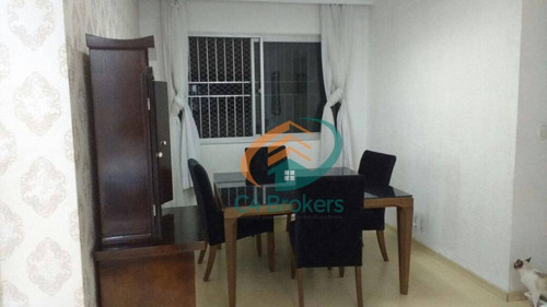Imagem 7 de 9 de Apartamento Com 2 Dormitórios À Venda, 64 M² Por R$ 380.000,00 - Vila Leonor - Guarulhos/sp - Ap0302