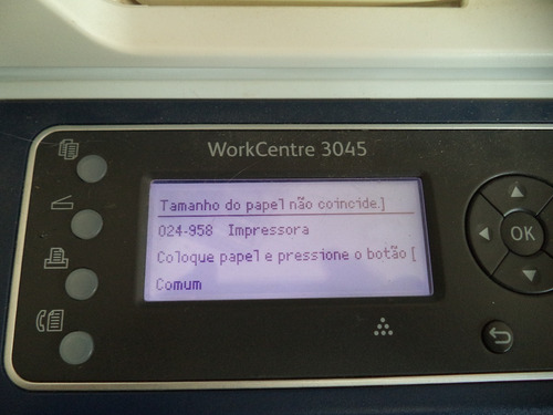 Impressora Workcentre 3045 (com Riscos Na Impressão)