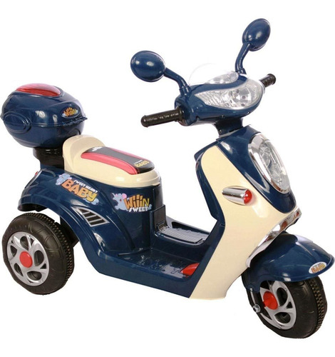 Moto ( Lambreta ) Infantil À Bateria 6v Belbrink