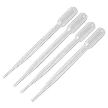 100 Pipetas De Transferencia De Plástico Para Piezas 5ml Ace