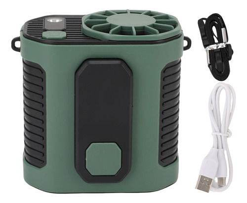 Nuevo Ventilador De Cintura Recargable Con Clip Led Usb,